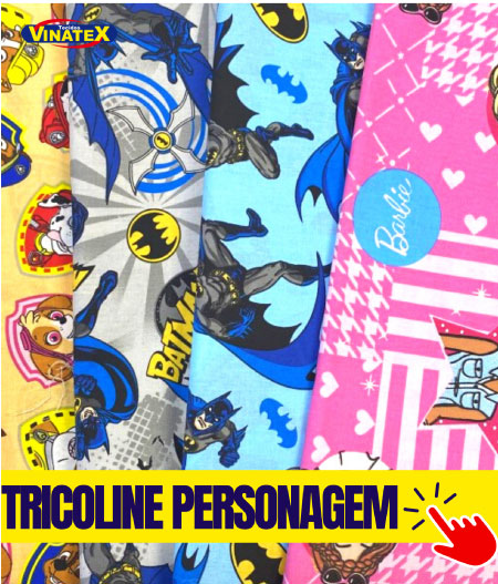 Tricoline Personagem