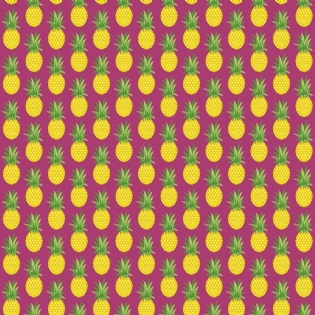 TRICOLINE ESTAMPADA MISTA ABACAXI D5135