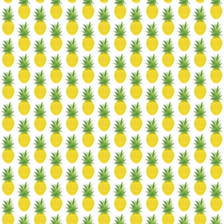 TRICOLINE ESTAMPADA MISTA ABACAXI D5135