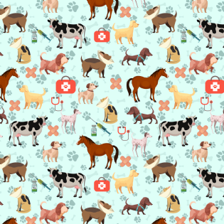 TECIDO TRICOLINE ESTAMPADA DIGITAL 100% ALGODÃO NOVA COLEÇÃO 9017 E334