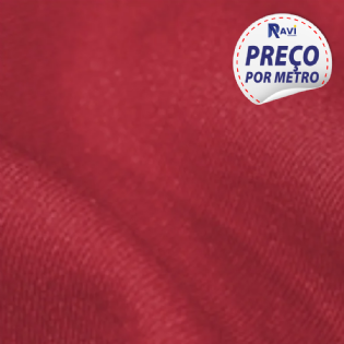 MICROFIBRA PESADA - GABARDINE PARNASSA VERMELHO ESPINELA V254 - IMPORTADOS