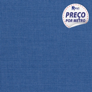 TECIDO TRICOLINE LISA CAMISARIA (ALGODÃO/POLIESTER) NATURAL FIT ULTRAMARINE D1660 V065-1426