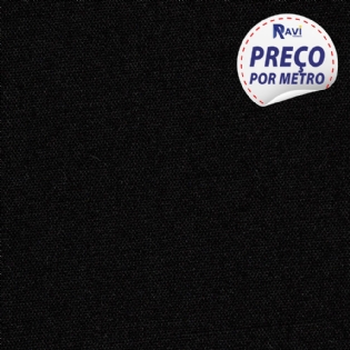 TECIDO TRICOLINE LISA CAMISARIA (POLIESTER/ALGODÃO) PROFIT PRETO D111 V065-21