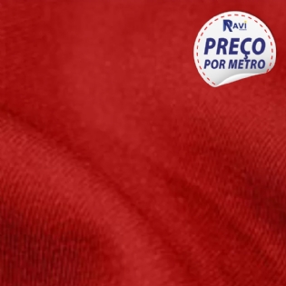 GABARDINE PREMIUM - MICROFIBRA PESADA FOCUS VERMELHO V300134 - IMPORTADOS