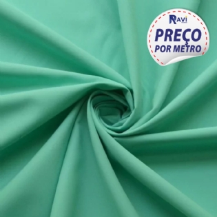 GABARDINE PREMIUM - MICROFIBRA PESADA FOCUS ACQUA UNI (VERDE ÁGUA) V618307 - IMPORTADOS