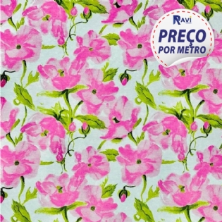 BLOCKACQUA IMPERMEAVEL ACQUAMENE FLOR FLORAL ROSA 6450 1