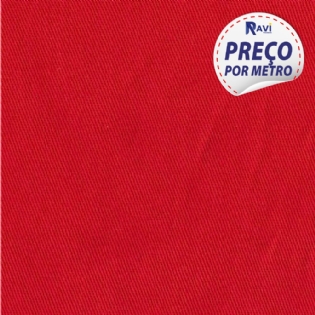 BRIM (SARJA) CONSTÂNCIO PESADO MODA VERMELHO V5021