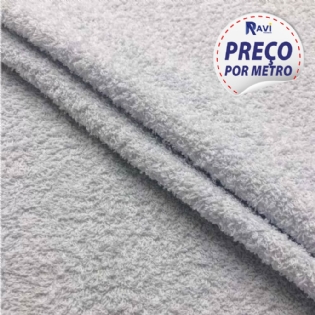 TECIDO ATOALHADO FELPA ATLANTICA BRANCO V001
