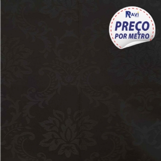 JACQUARD IMPORTADO LEEDS PRETO