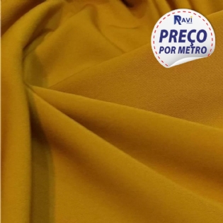 GABARDINE PREMIUM - MICROFIBRA PESADA FOCUS DIJON (MOSTARDA) V106784 - IMPORTADOS