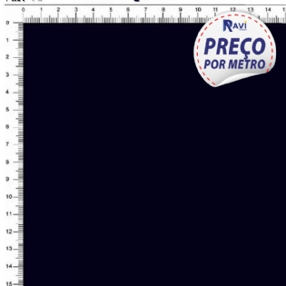 TECIDO TRICOLINE LISA 100% ALGODÃO MARINHO ESCURO V960