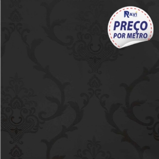 JACQUARD IMPORTADO MANCHESTER PRETO