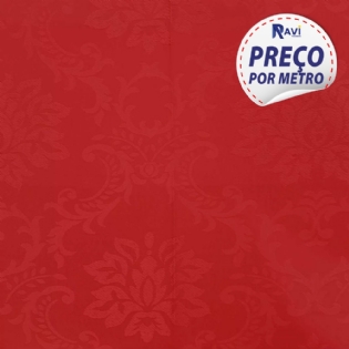 JACQUARD IMPORTADO LEEDS VERMELHO