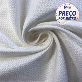 PIQUE HANTALIA FAVO BRANCO