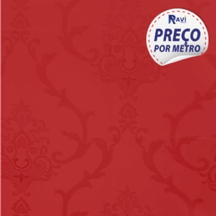 JACQUARD IMPORTADO MANCHESTER VERMELHO