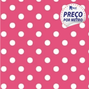 TRICOLINE ESTAMPADA MISTA POA M PINK D1287