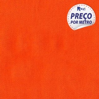 BRIM (SARJA) CONSTÂNCIO PESADO MODA LARANJA V7000