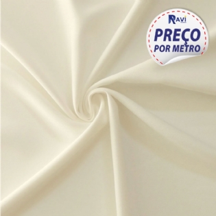 GABARDINE PREMIUM - MICROFIBRA PESADA FOCUS OFF WHITE V5590 - IMPORTADOS