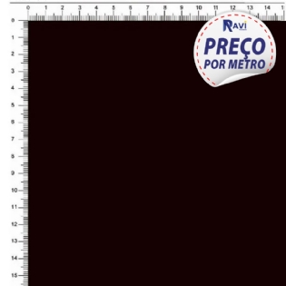 TECIDO TRICOLINE LISA 100% ALGODÃO MARROM V1000