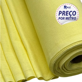 TECIDO SACARIA PANO DE COPA COLORIDO OBER AMARELO