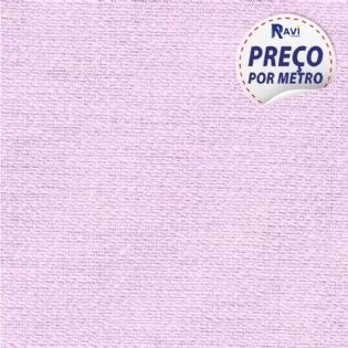 TECIDO FLANELA INFANTIL LISA ROSA - 80CM LARGURA