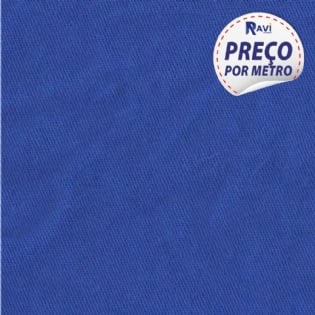 BRIM (SARJA) CONSTÂNCIO PESADO MODA AZUL ROYAL V3020