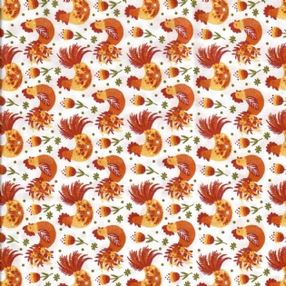 TECIDO TRICOLINE 1 ESTAMPADA COLEÇÃO NOVA 100% ALGODÃO CÍRCULO ESTAMPADO 2631