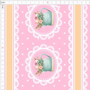 0 TECIDO TRICOLINE ESTAMPADA 100% ALGODÃO NOVA COLEÇÃO/24 PÁSCOA D9050 V23