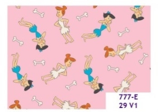 TECIDO TRICOLINE ESTAMPADA 100% ALGODÃO PERSONAGENS 29-1