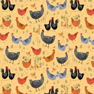 TECIDO TRICOLINE ESTAMPADA COLEÇÃO AFETOS 2024 100% ALGODÃO D9050 V138