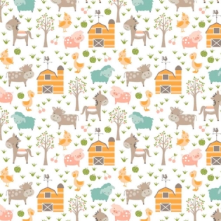 TECIDO TRICOLINE ESTAMPADA COLEÇÃO AFETOS 2024 100% ALGODÃO D9050 V151