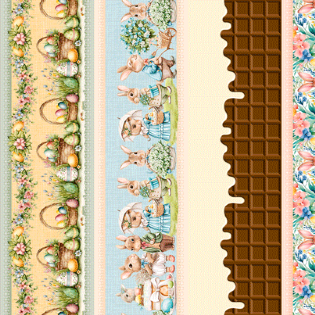 0 TECIDO TRICOLINE ESTAMPADA 100% ALGODÃO NOVA COLEÇÃO/25 PÁSCOA D9050 V184