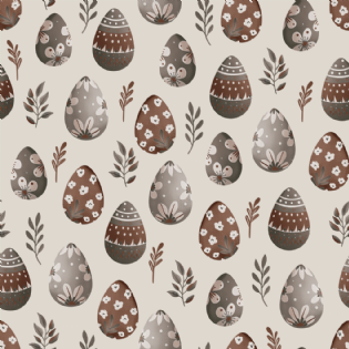 0 TECIDO TRICOLINE ESTAMPADA 100% ALGODÃO NOVA COLEÇÃO/25 PÁSCOA D9050 V189