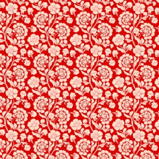 0 TECIDO TRICOLINE ESTAMPADA COLEÇÃO NOVA SINTONIA 100% ALGODÃO FLORAL/ARABESCO D2118 V005