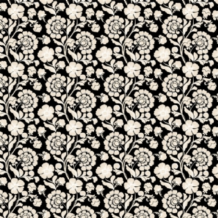 0 TECIDO TRICOLINE ESTAMPADA COLEÇÃO NOVA SINTONIA 100% ALGODÃO FLORAL/ARABESCO D2118 V006