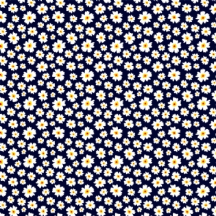 0 TECIDO TRICOLINE ESTAMPADA COLEÇÃO NOVA SINTONIA 100% ALGODÃO FLORAL/MARGARIDA D3086 V011