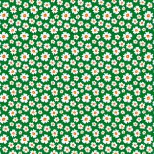 0 TECIDO TRICOLINE ESTAMPADA COLEÇÃO NOVA SINTONIA 100% ALGODÃO FLORAL/MARGARIDA D3086 V025