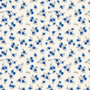 0 TECIDO TRICOLINE ESTAMPADA COLEÇÃO NOVA SINTONIA 100% ALGODÃO FLORAL D4118 V003