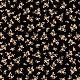 0 TECIDO TRICOLINE ESTAMPADA COLEÇÃO NOVA SINTONIA 100% ALGODÃO FLORAL D4118 V008