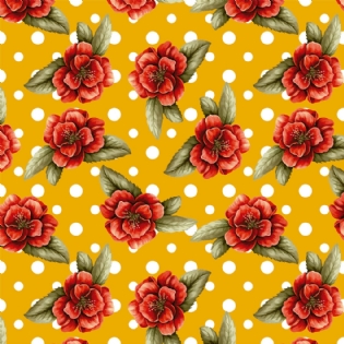 0 TECIDO TRICOLINE ESTAMPADA COLEÇÃO NOVA FESTA JUNINA ARRASTA PÉ 100% ALGODÃO D9050 V273