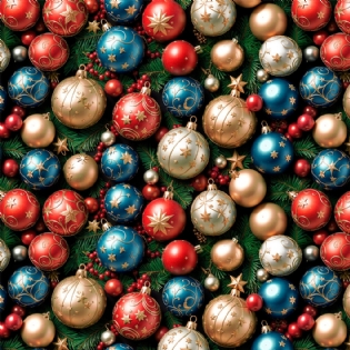 TECIDO TRICOLINE 1 ESTAMPADA DIGITAL 100% ALGODÃO NATAL D9001 E218