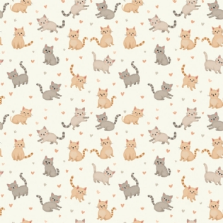 1 TECIDO TRICOLINE ESTAMPADA 100% ALGODÃO COLEÇÃO HANDMADE D9050 V340