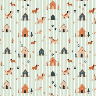 1 TECIDO TRICOLINE ESTAMPADA 100% ALGODÃO COLEÇÃO HANDMADE D9050 V338