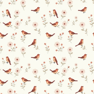 1 TECIDO TRICOLINE ESTAMPADA 100% ALGODÃO COLEÇÃO HANDMADE D9050 V336