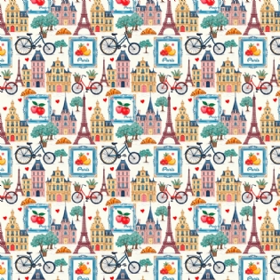 1 TECIDO TRICOLINE ESTAMPADA 100% ALGODÃO COLEÇÃO HANDMADE D9050 V319