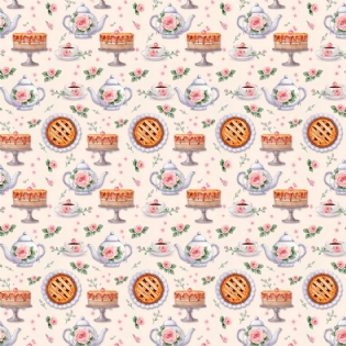 1 TECIDO TRICOLINE ESTAMPADA 100% ALGODÃO COLEÇÃO HANDMADE D9050 V309