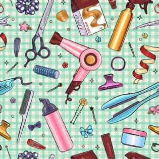 00 TECIDO TRICOLINE ESTAMPADA 100% ALGODÃO COLEÇÃO NOVA PROFISSOES D9050 V393