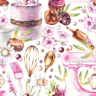 00 TECIDO TRICOLINE ESTAMPADA 100% ALGODÃO COLEÇÃO NOVA PROFISSOES D9050 V394