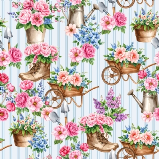 00 TECIDO TRICOLINE ESTAMPADA 100% ALGODÃO COLEÇÃO NOVA PROFISSOES D9050 V396