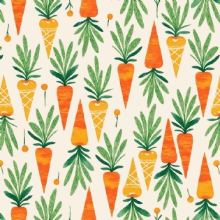 00 TECIDO TRICOLINE ESTAMPADA 100% ALGODÃO COLEÇÃO ENCANTOS DE PASCOA D9050 V383